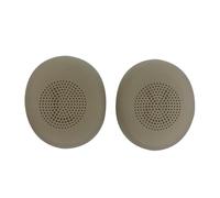 tecinity Coussinets d'oreille pour Jabra Evolve2 65/Elite 45h Casque, Oreillette de Remplacement pour Jabra Elite 45h/Evolve2 65 Casque, Cuir Souple (Or)