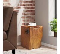 Teck Massif Tabouret Repose-pied Table d'Appoint Table Basse Salon vidaXL