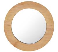 Teck Miroir Mural 40 cm Rond Suspendu Décoratif Salle de Bain Chambre vidaXL