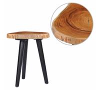 Teck Solide Table Basse 40x45 cm Table d'Appoint Salon Canapé Maison vidaXL