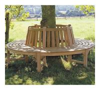 Teck'Attitude Banc Circulaire en Teck Massif Tour d'arbre 360°, Westminster