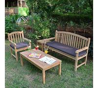 Teck'Attitude Salon détente en Teck Massif Darlington, 4/5 Places