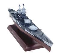 TECKEEN 1 : 1000 échelle française cuirassé Richelieu Bataille navale de guerre en alliage modèle militaire modèle de bateau moulé sous pression pour collection