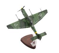 TECKEEN Alliage allemand Stuka Junkers Ju-87G1 Bomber de plongée Modèle 1:72 Exposition scientifique de simulation