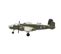 TECKEEN Alloy WWII US B-25 Mitchell Bomber Aircraft Model 1:200 Toy Simulation Science Exhibition