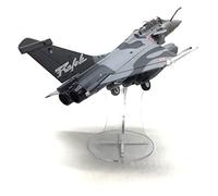 TECKEEN Modèle d'avion camouflage à deux places de l'armée de l'air française Rafale B à l'échelle 1/72 en alliage moulé sous pression pour collection