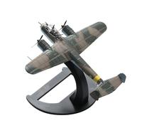 TECKEEN Réplique d'avion Dornier Do 17Z Bomber à l'échelle 1/144 en alliage moulé sous pression pour la maison et le bureau
