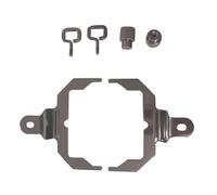 TECKEEN Support de montage en métal pour ventilateur de processeur Corsair iCUE H100i H115i H150i Elite Capellix, remplacement du support de refroidissement à eau