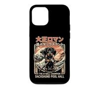 Teckel 8 balles Pool Champion Art Japonais Coque pour iPhone 12/12 Pro