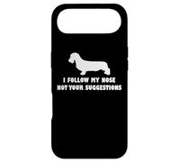 Teckel à Poil Dur I Follow My Nose Not Your suggestions Coque pour iPhone Air