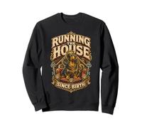 Teckel à Poil Dur Running The House Since Birth Sweatshirt