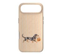 Teckel Arlequin à Poil Long Halloween Motif Coque pour iPhone Air
