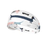 Teckel Bleu Marine Mignon,Bandeau de Sport Unisexe, Bandeau élastique Multi-usages pour Cheveux