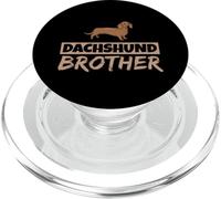 Teckel Brother Chiot Wiener Owner Chien Teckel PopSockets PopGrip pour MagSafe