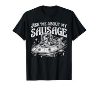 Teckel Demandez-Moi à Propos de ma Saucisse Wiener OVNI T-Shirt