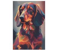 Teckel Dog Puzzle en Bois 1000 Pièces pour Adultes Et EnfFourmis, Puzzles Impossible, Jeu De Patience Coloré, À Partir De 12 Ans 78×53cm