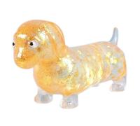Teckel Doux, Avec Un Design Adorable, 6x2x2 Cm, Squishy Pour Chien Wëiner À Paillettes, Jouets À Presser, Amusant Anti-stress, Pour Soulager La Tension, L'anxiété, L'ennui, L'école, Le Bureau À Domici