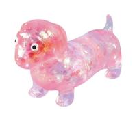 Teckel Doux, Avec Un Design Adorable, 6x2x2 Cm, Squishy Pour Chien Wëiner À Paillettes, Jouets À Presser, Amusant Anti-stress, Pour Soulager La Tension, L'anxiété, L'ennui, L'école, Le Bureau À Domici