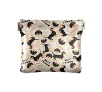 Teckel Dreams of A Bone Sac à main à langer en cuir synthétique pour femmes, garçons et filles, motif teckel, rêves d'os, taille unique, accessoire de voyage, Teckel Rêves d'un os, Taille unique,