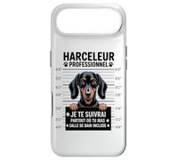 Teckel Humour Harceleur Professionnel Chien Drôle Coque pour iPhone Air