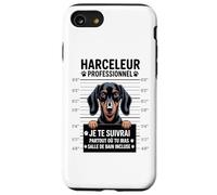 Teckel Humour Harceleur Professionnel Chien Drôle Coque pour iPhone SE (2020) / 7/8
