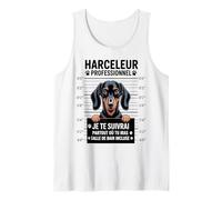 Teckel Humour Harceleur Professionnel Chien Drôle Débardeur