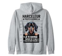 Teckel Humour Harceleur Professionnel Chien Drôle Sweat à Capuche