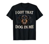 Teckel, j'ai ce chien en moi, mignon amoureux des chiens en colère T-Shirt