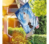 Teckel Jésus. Sois Tranquille Et Sache Que Je Suis Dieu. Drapeaux De Vacances Supérieure Drapeau De Jardin Coupe-Vent Et Étancheune Jardin Signe Décoration Pour Pelouse Balcon Extérieure M