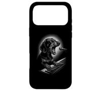 Teckel Jouant Clavier Joueur Piano Player Dog Lover Coque pour iPhone 17 Pro Max