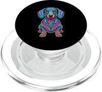 Teckel Maya Mexicain mythologie aztèque Art indigène PopSockets PopGrip pour MagSafe