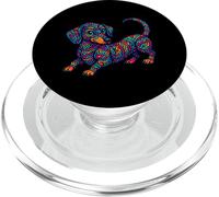 Teckel Maya Mexicain mythologie aztèque Art indigène PopSockets PopGrip pour MagSafe
