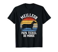 Teckel - Meilleur Papa Teckel Du Monde - Teckel T-Shirt