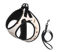 Teckel Mignon,Harnais pour Animaux de Compagnie, Harnais réfléchissant réglable pour Chien,L