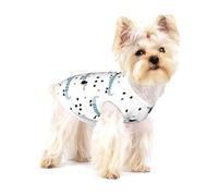 Teckel Mignon,T-Shirt sans Manches en Coton pour Animaux de Compagnie, Gilet Respirant, Extensible et Doux,S