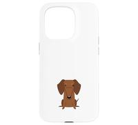 Teckel Mom Weiner Chien Femme Coque pour iPhone 15 Pro