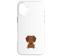 Teckel Mom Weiner Chien Femme Coque pour iPhone 16 Plus
