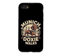 Teckel Munich Balades Style Bavarois Amoureux des Chiens Coque pour iPhone SE (2020) / 7/8