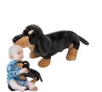 Teckel Peluche - Installation sans Efforts - de Chien de Saucisse de Dessin animé - Confort de Sommeil de 9 à 84 Pouces - pour - Coussin Doux pour la Maison - Utilité Multi-Usage