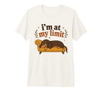 Teckel pour Amoureux des Chiens T-Shirt Haut de Gamme