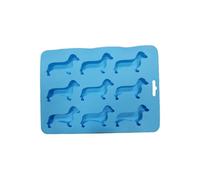 Teckel S Plateaux - Moule en silicone en forme de chien Wiener pour chiot, ancienne cavité flexible, anti-adhésive, sans BPA, passe au congélateur | Bonbons pour chocolat, gelée, beurre, savon, cire