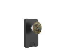 Teckel Vintage Noir et Brun Clair Floral PopSockets PopWallet pour MagSafe
