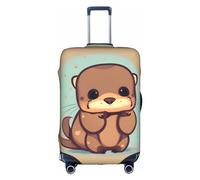 Teckel Weiner Housse de protection pour boîte de voyage pour chien 45,7 à 81,3 cm, Loutre mignonne., S