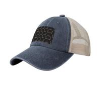 Teckel Weiner Pet Dogs Impression Maille Réglable Tendance Trucker Chapeau et Casquette de Baseball pour Concerts de Plage Vacances Piscine Été Piscine