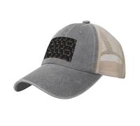 Teckel Weiner Pet Dogs Impression Maille Réglable Tendance Trucker Chapeau et Casquette de Baseball pour Concerts de Plage Vacances Piscine Été Piscine