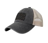 Teckel Weiner Pet Dogs Impression Maille Réglable Tendance Trucker Chapeau et Casquette de Baseball pour Concerts de Plage Vacances Piscine Été Piscine