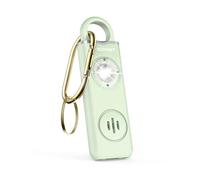 TECKNET Alarme personnelle, Ring Alarm de 130 DB avec Signal LED, Porte-clés de Chargement USB Type-C, Alarmes de Poche pour Enfants, Femmes, Personnes Âgées et Étudiants (Vert)