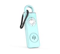 TECKNET Alarme personnelle, Ring Alarm de 130 DB avec Signal LED, Porte-clés de Chargement USB Type-C, Alarmes de Poche pour Enfants, Femmes, Personnes Âgées et Étudiants