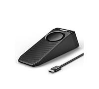 TECKNET Butée de Porte avec Alarmee, Cale Porte Alarme avec Double Alarme Sonore et Lumineuse, Alarme de butée de porte Rechargeable, Door Stop Alarm Adaptée à la Maison, à l'hôtel et aux Voyages