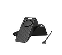 TECKNET Butée de porte rechargeable avec alarme de sécurité de 130 dB, butée de porte cale avec base en silicone antidérapante, idéale pour le bas de porte, antivol portable pour maison/hôtel